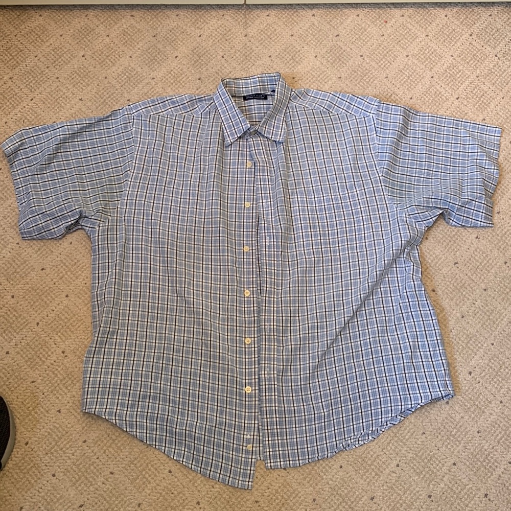 Puritan short sleeve button up